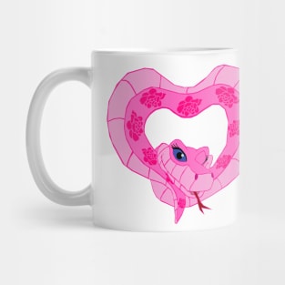 Pink Kaa Heart Mug